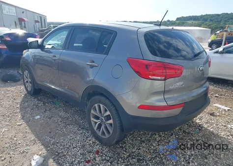 2015 Kia Sportage Lx from USA, damaged, VIN KNDPBCAC3F7786055